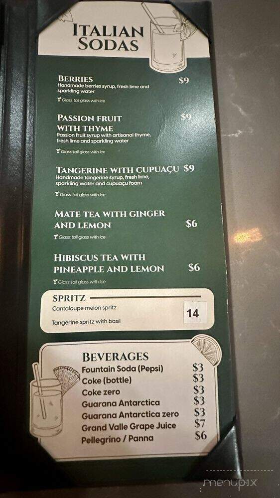 Nonno Pizza Cucina & Bar - Barnstable, MA menu_pic