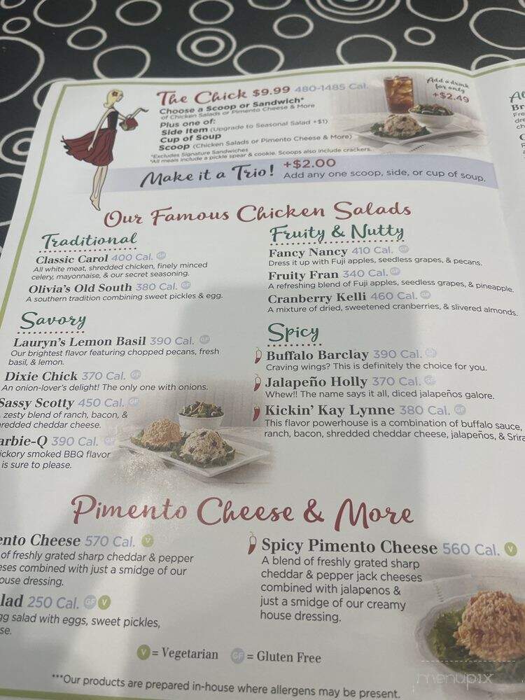 Chicken Salad Chick - Amarillo, TX menu_pic