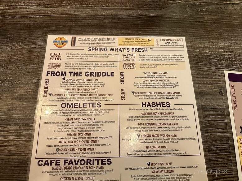 Berry Fresh Cafe - Palm Beach Gardens, FL menu_pic