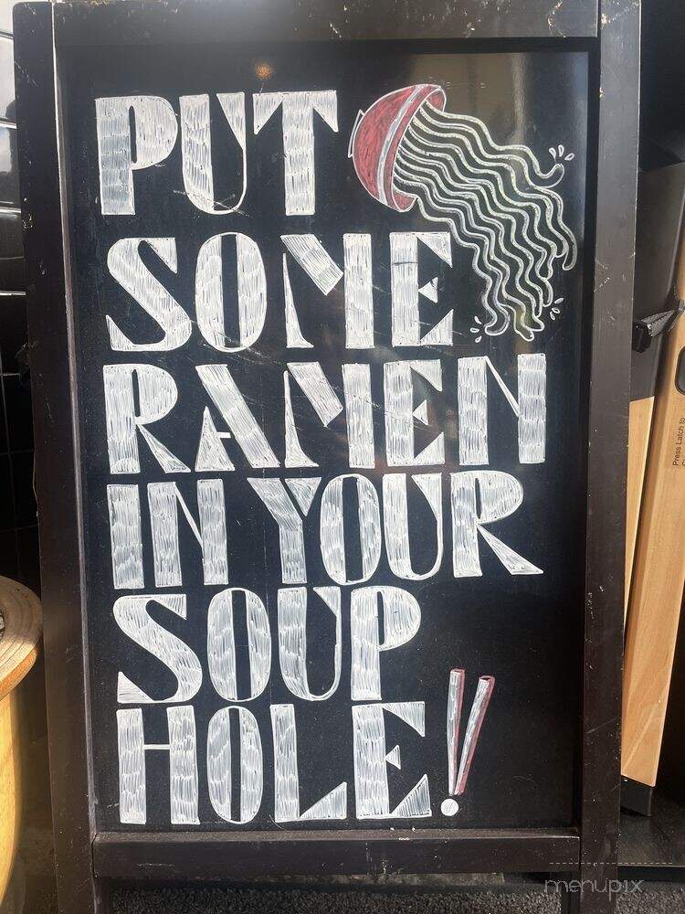 Slurp! Ramen - Richmond, VA menu_pic