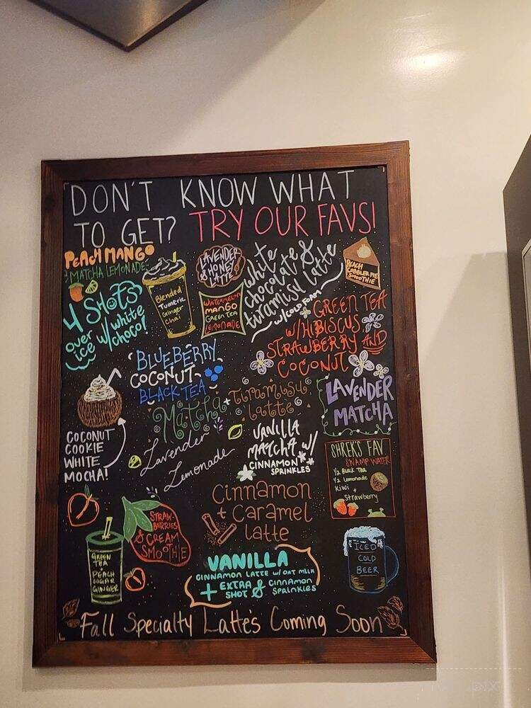 Java Lounge - Mansfield, TX menu_pic