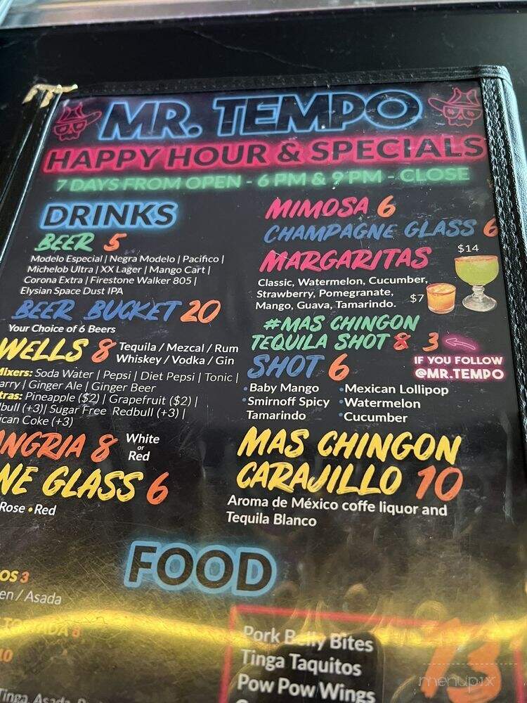 King and Queen Cantina - Whittier, CA menu_pic