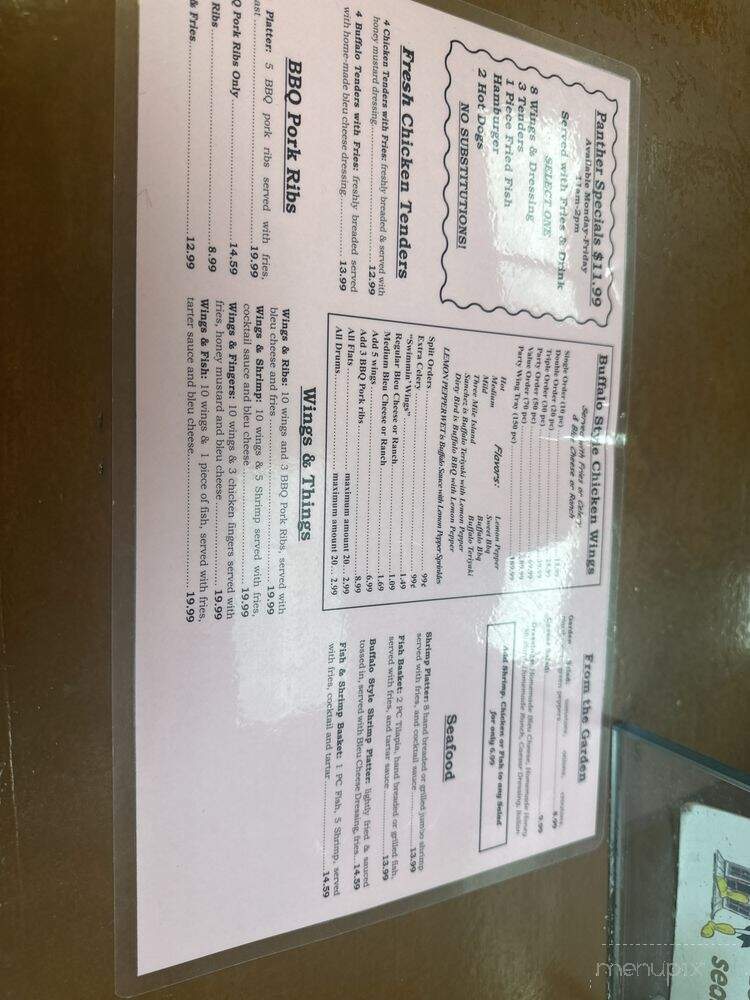 JR Crickets Downtown - Atlanta, GA menu_pic