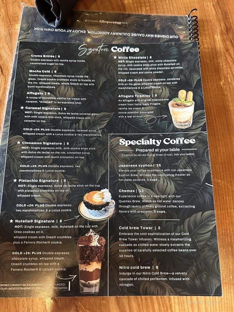 Bistrology - Miramar Beach, FL menu_pic