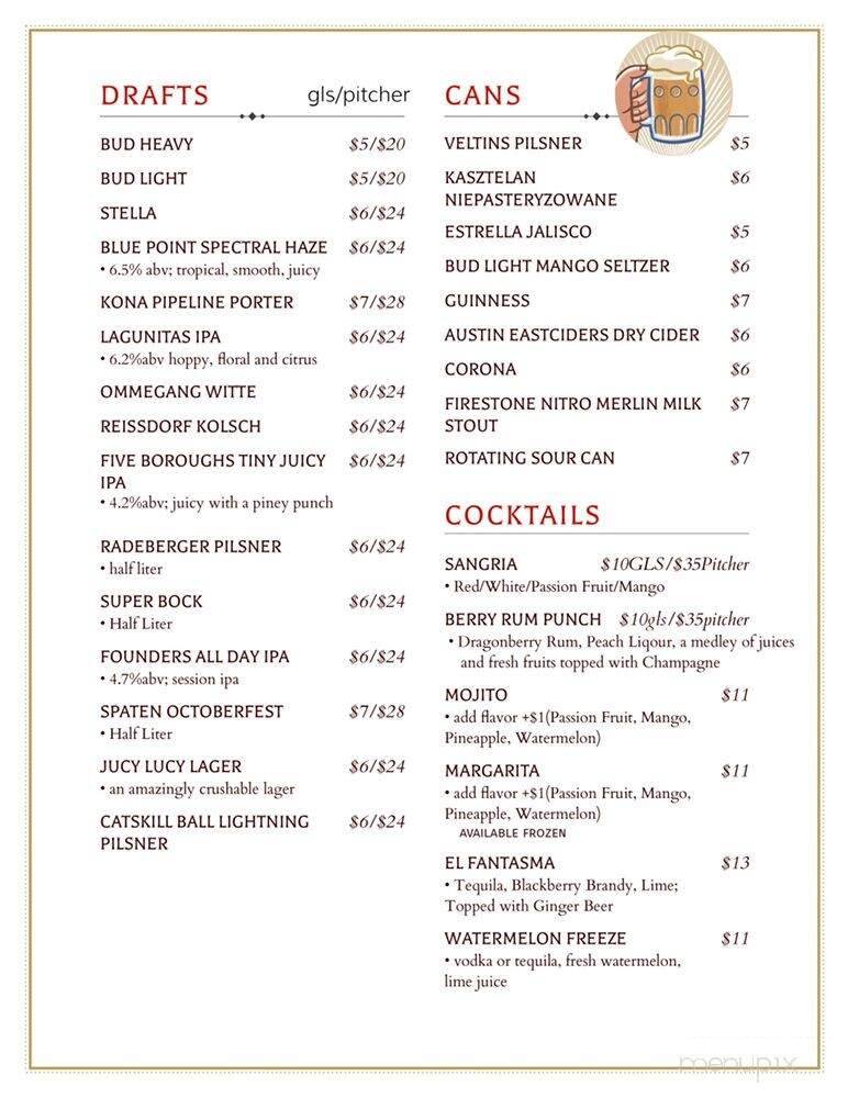 Jucy Lucy - Brooklyn, NY menu_pic