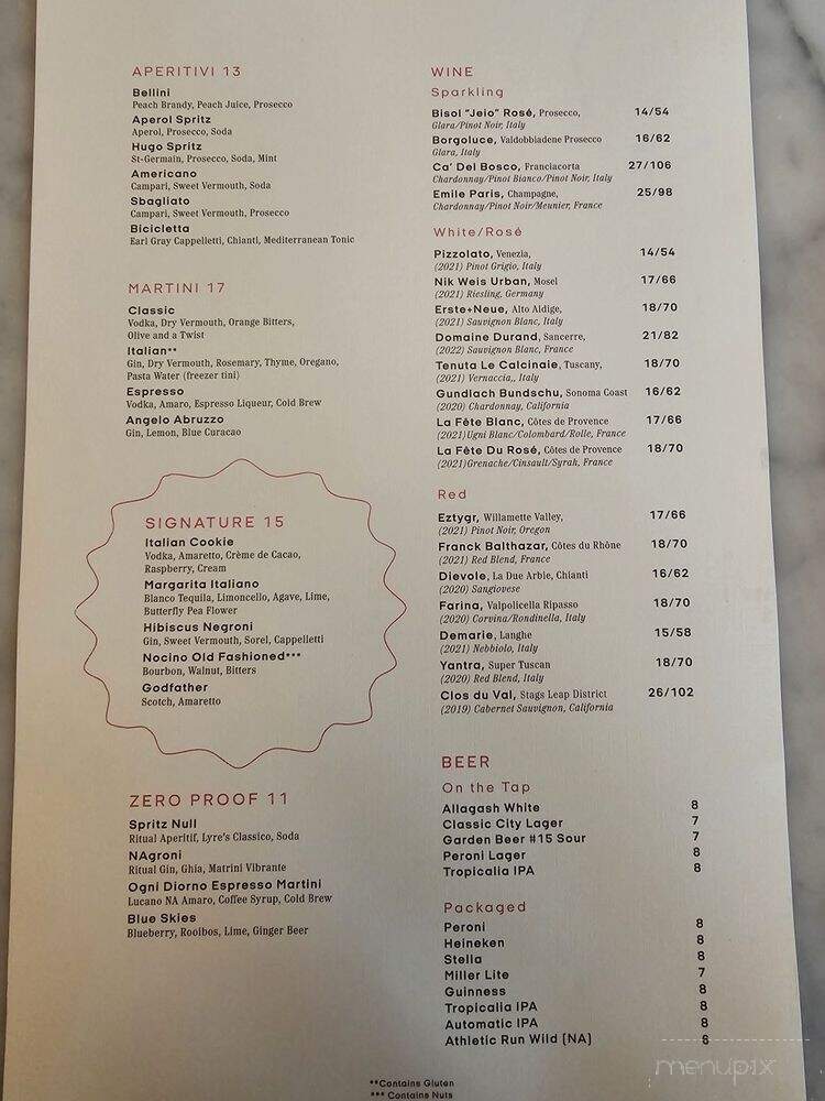 Dirty Rascal - Atlanta, GA menu_pic