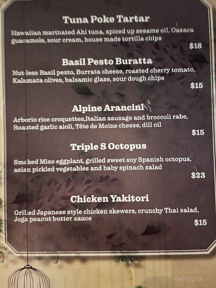 The Cage - Warrington, PA menu_pic