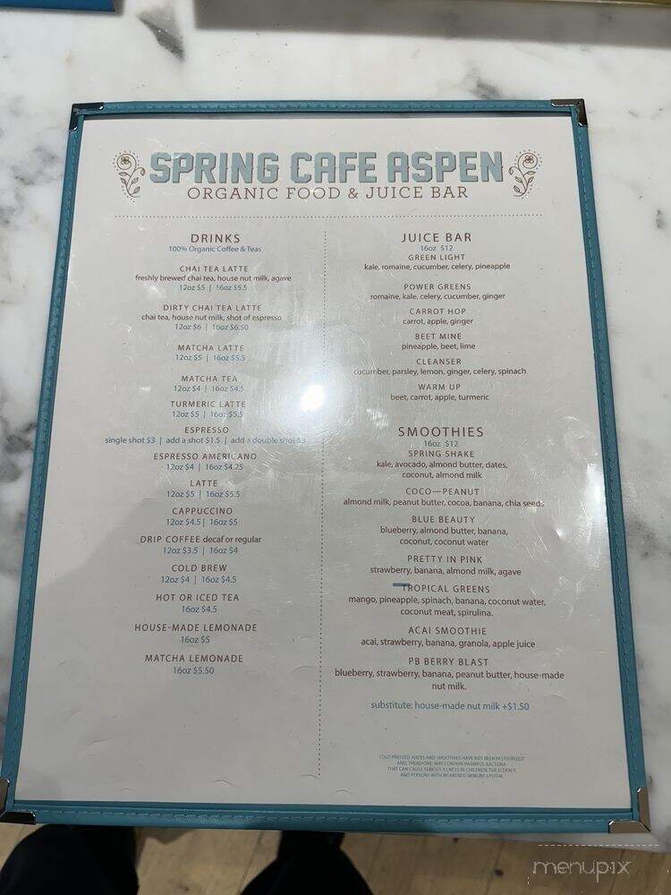 Spring Cafe Aspen - New York, NY