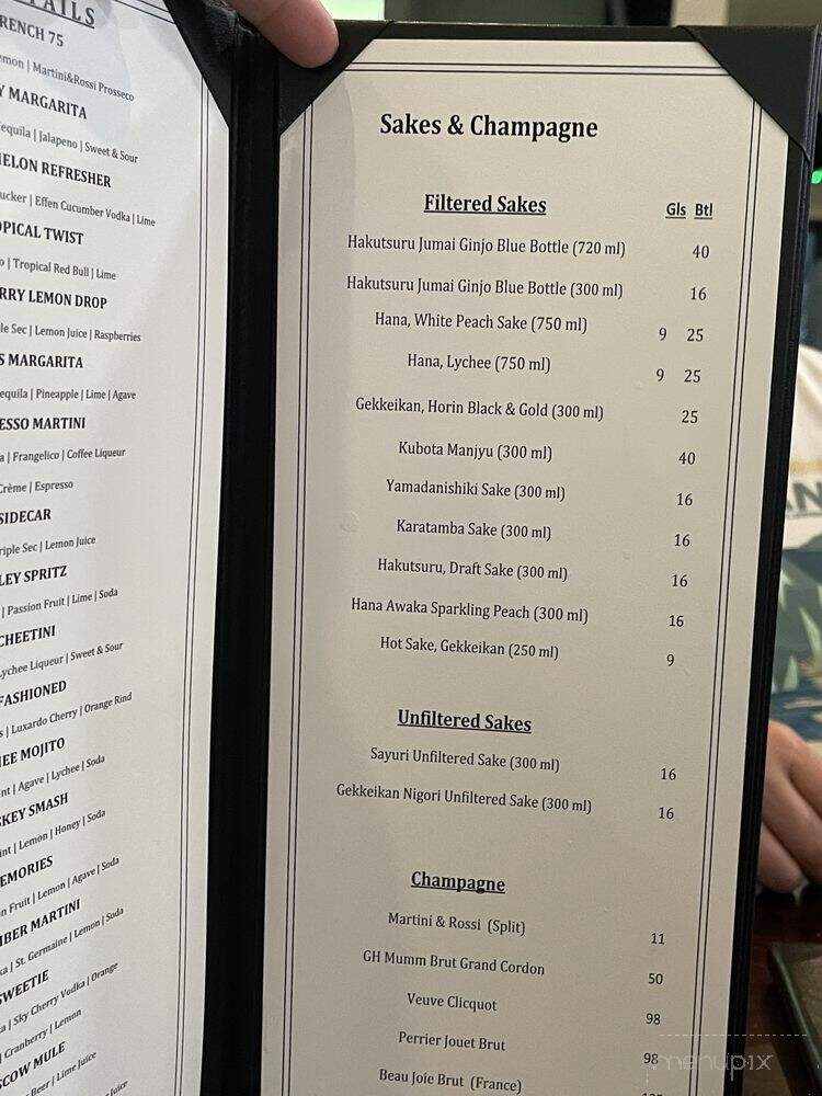 Raw Sushi Bar Lounge - Elk Grove, CA menu_pic