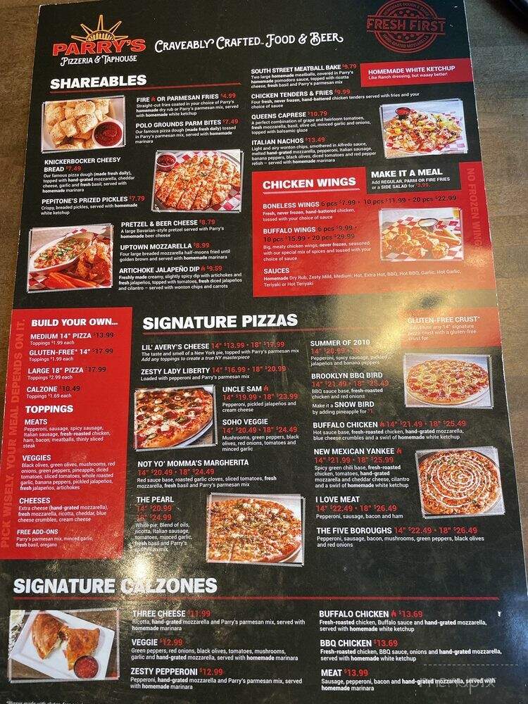 Parry's Pizzeria & Taphouse - San Antonio, TX
