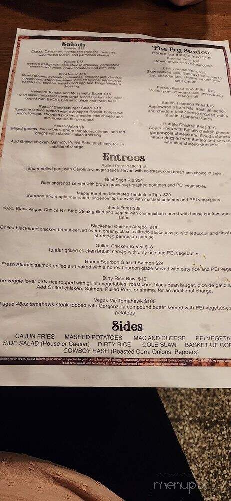 Rocking Horse Smokehouse - Vernon, CT menu_pic