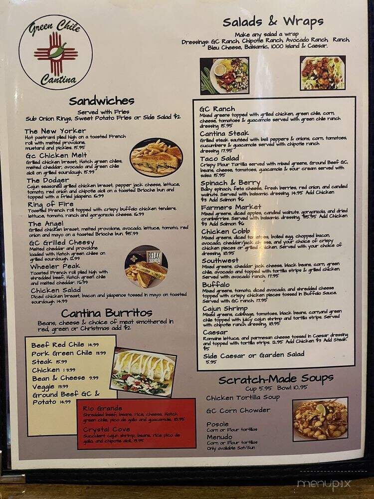 Green Chile Cantina - Mission Viejo, CA menu_pic