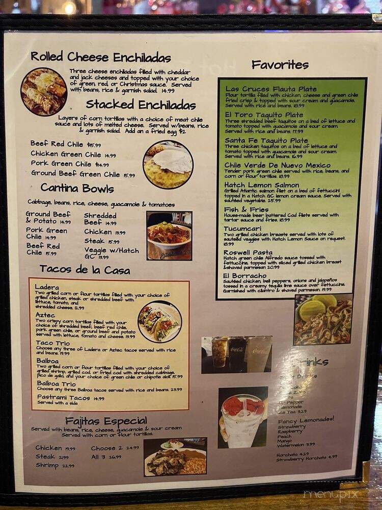 Green Chile Cantina - Mission Viejo, CA menu_pic