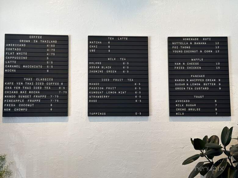 Dek Doi Cafe - Oakland, CA menu_pic