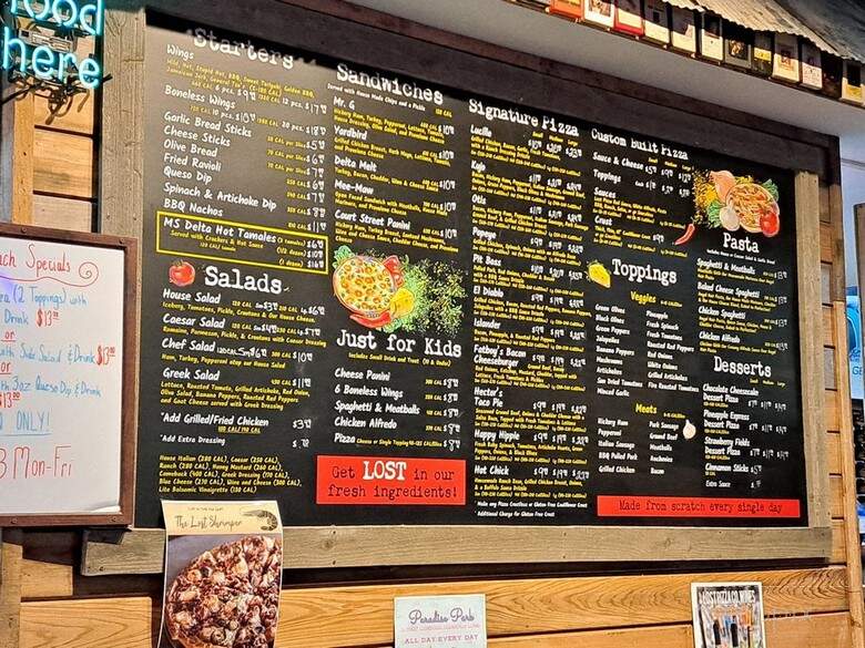 Lost Pizza - Fort Walton Beach, FL menu_pic