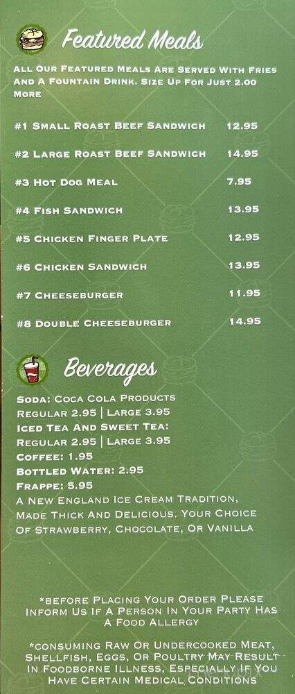 Kelly's Roast Beef - Naples, FL menu_pic