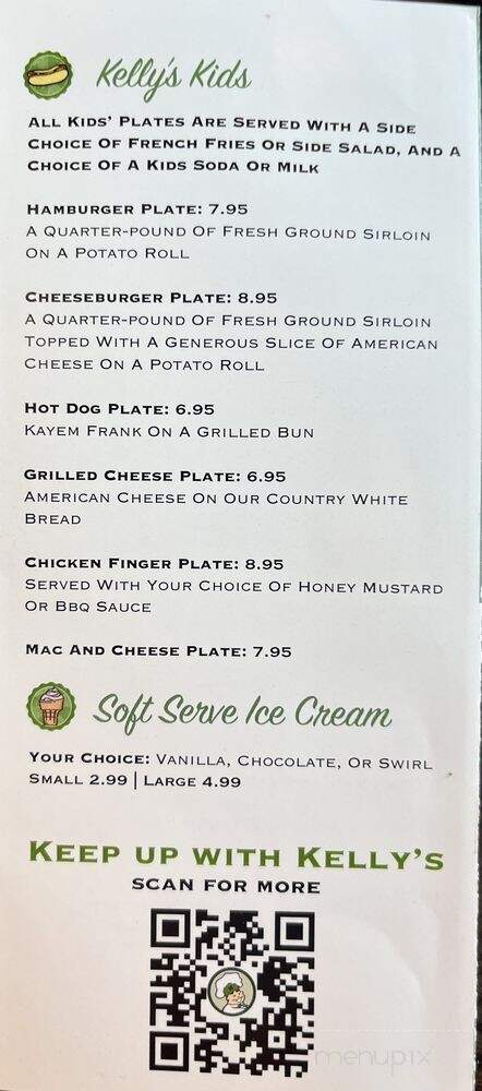 Kelly's Roast Beef - Naples, FL menu_pic