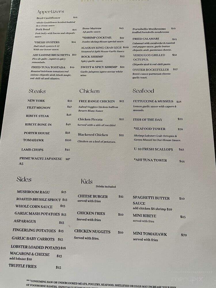 Verdugos - Downey, CA menu_pic
