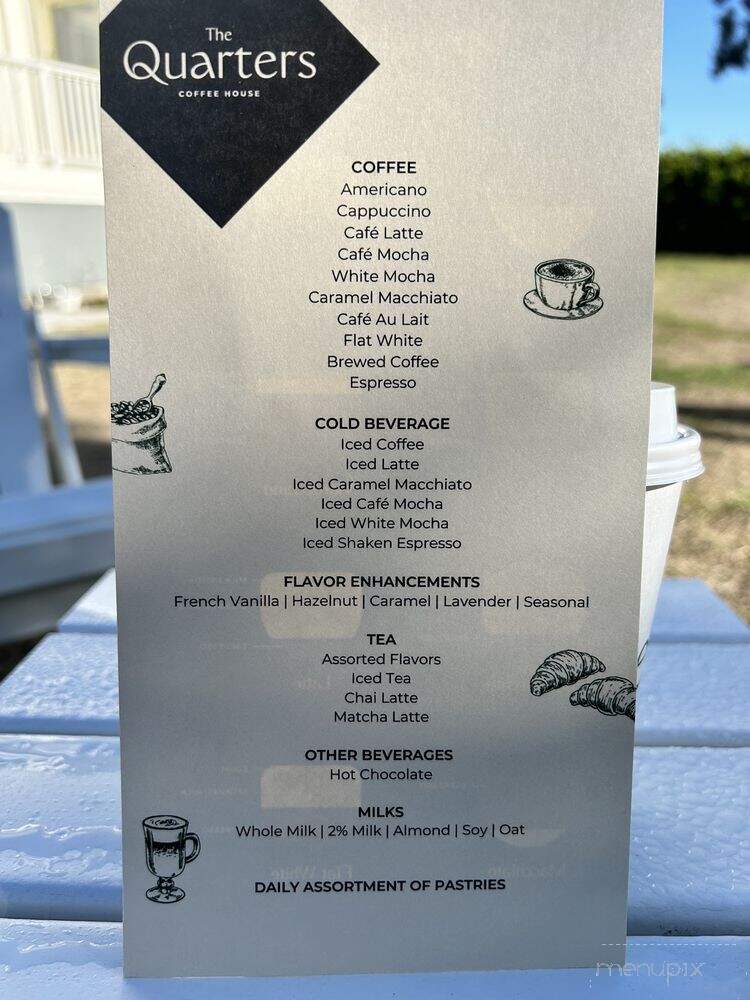 The Quarters Coffee House - Vallejo, CA menu_pic