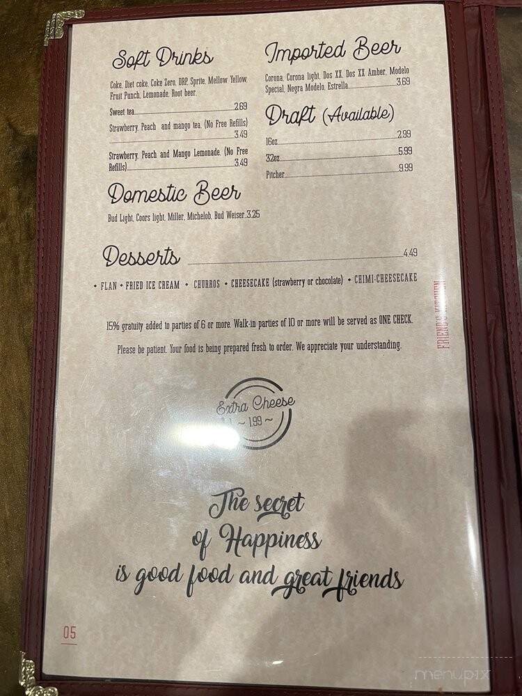 Friend's Kitchen - Brookhaven, MS menu_pic