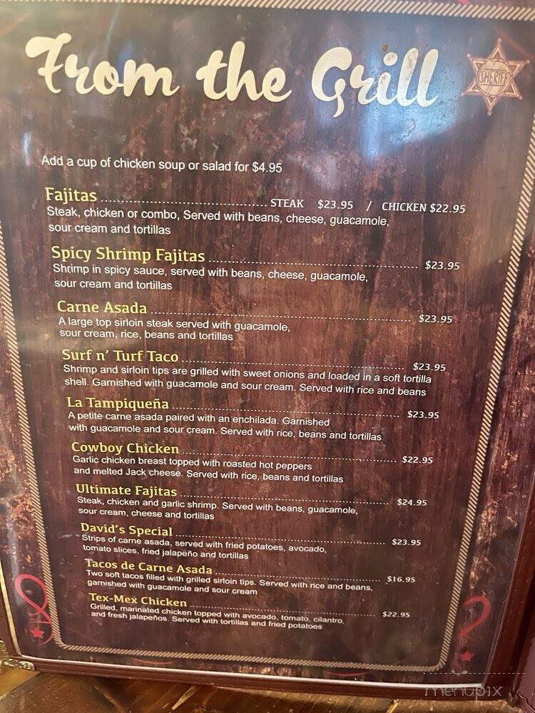 El Rodeo - Fremont, CA menu_pic