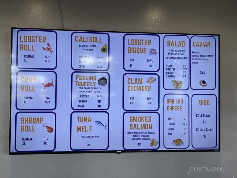 Lobster Lab - Carlsbad, CA menu_pic