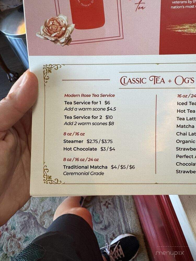 The Modern Rose - Fort Lauderdale, FL menu_pic