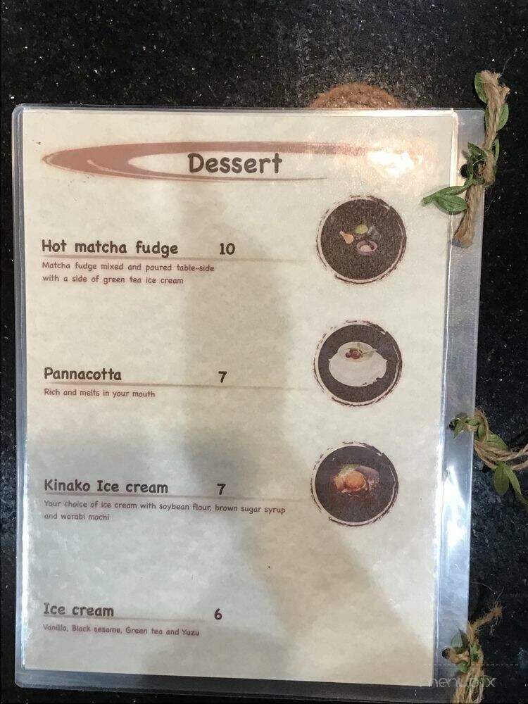 Tsuruichi Wagyu - Fountain Valley, CA menu_pic