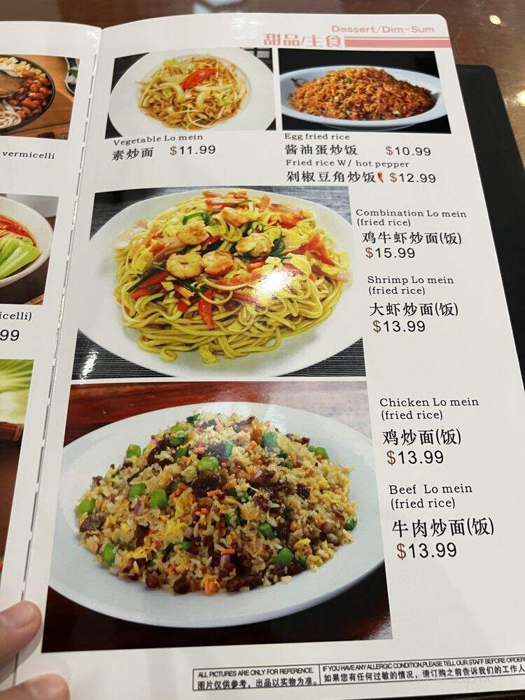 Hunan Chef - Frisco, TX menu_pic