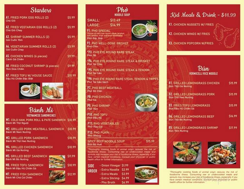 Miss Sai Gon Pho & Boba - Aberdeen, MD menu_pic