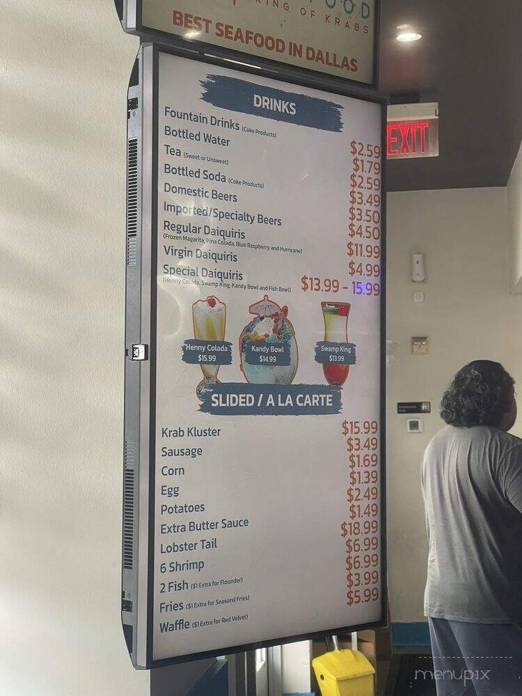 Krustaceans Seafood - Lewisville, TX menu_pic
