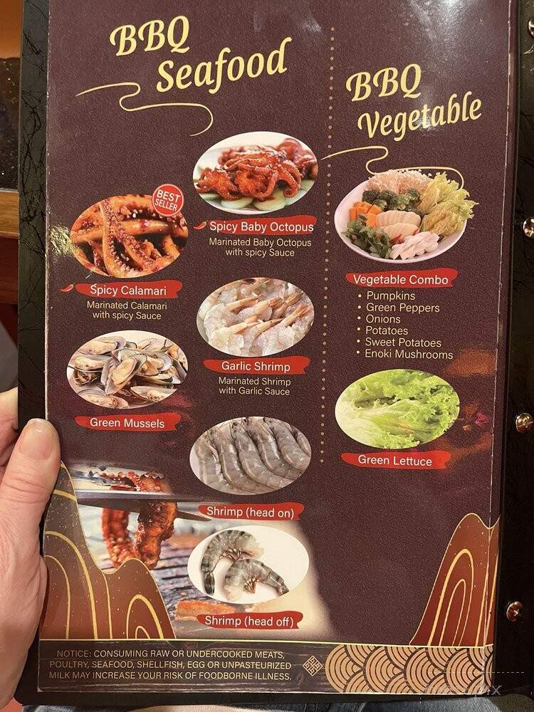 Hong BBQ and Hotpot - Bradenton, FL menu_pic