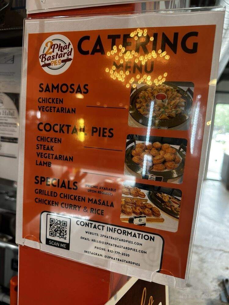 2 Phat Bastard Pies - Houston, TX menu_pic