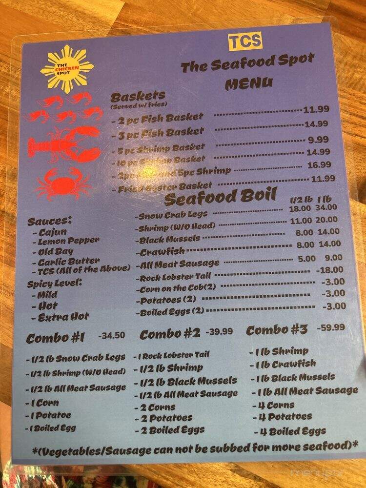The Chicken Spot - Virginia Beach, VA menu_pic