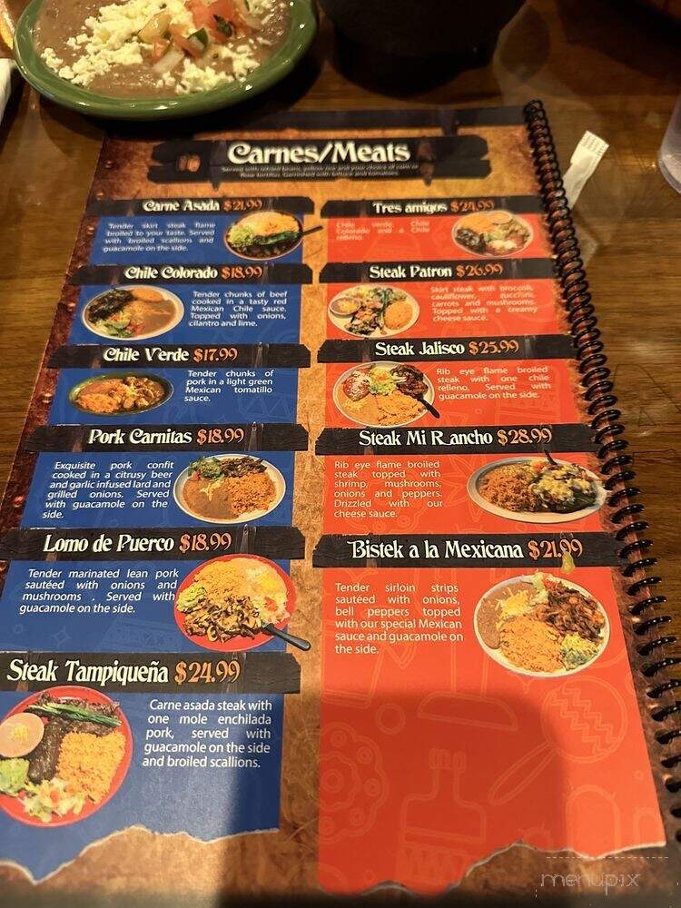 Mi Rancho Alegre - Rochester, NY menu_pic