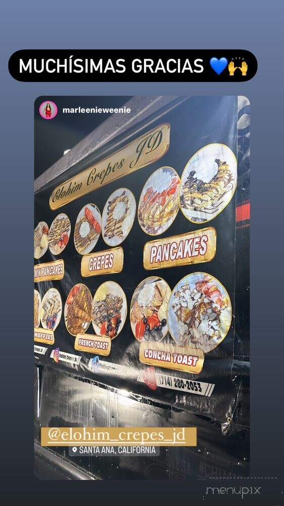 Elohim Crepes JD - Santa Ana, CA menu_pic