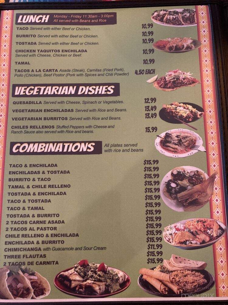 El Compa Authentic Mexican Restaurant & Cantina - Madison, CT menu_pic