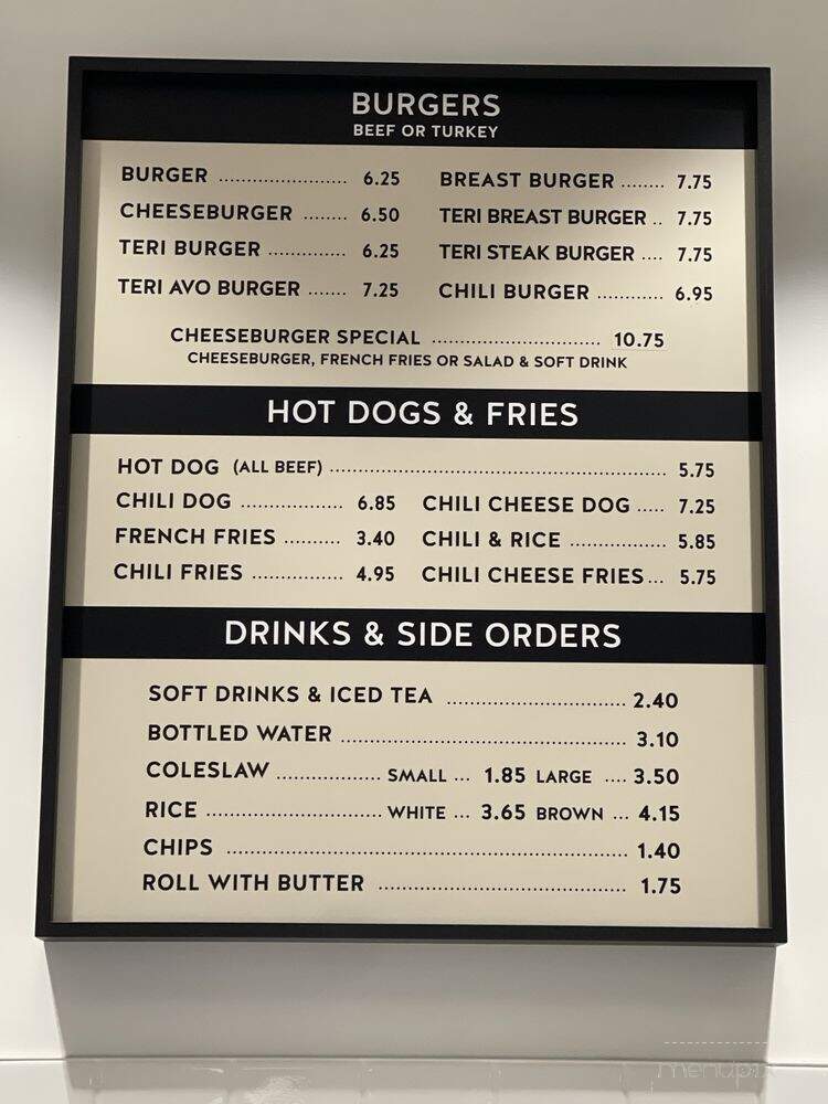 Rascals Teriyaki Grill - Carson, CA menu_pic