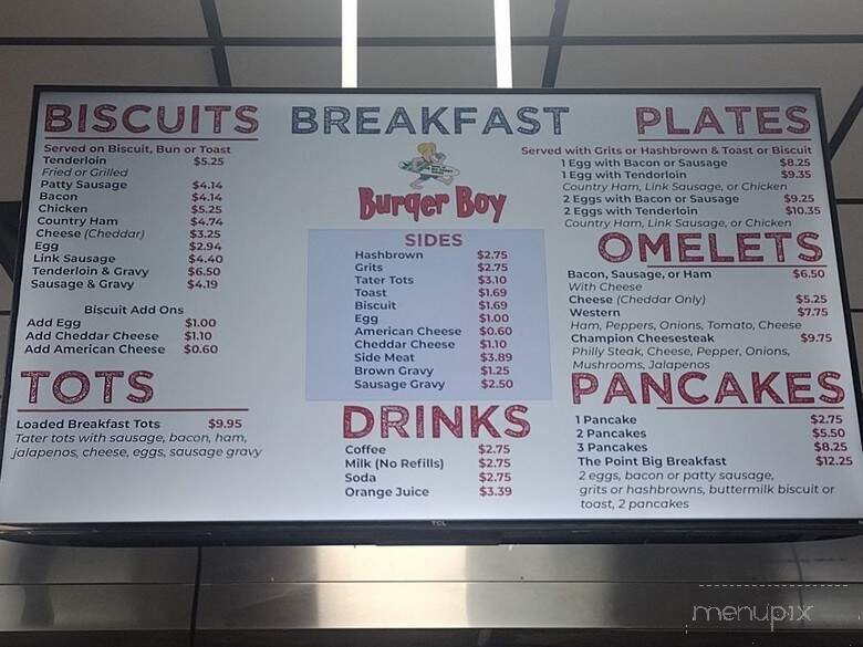 Burger Boy Of Emerald Isle - Emerald Isle, NC menu_pic