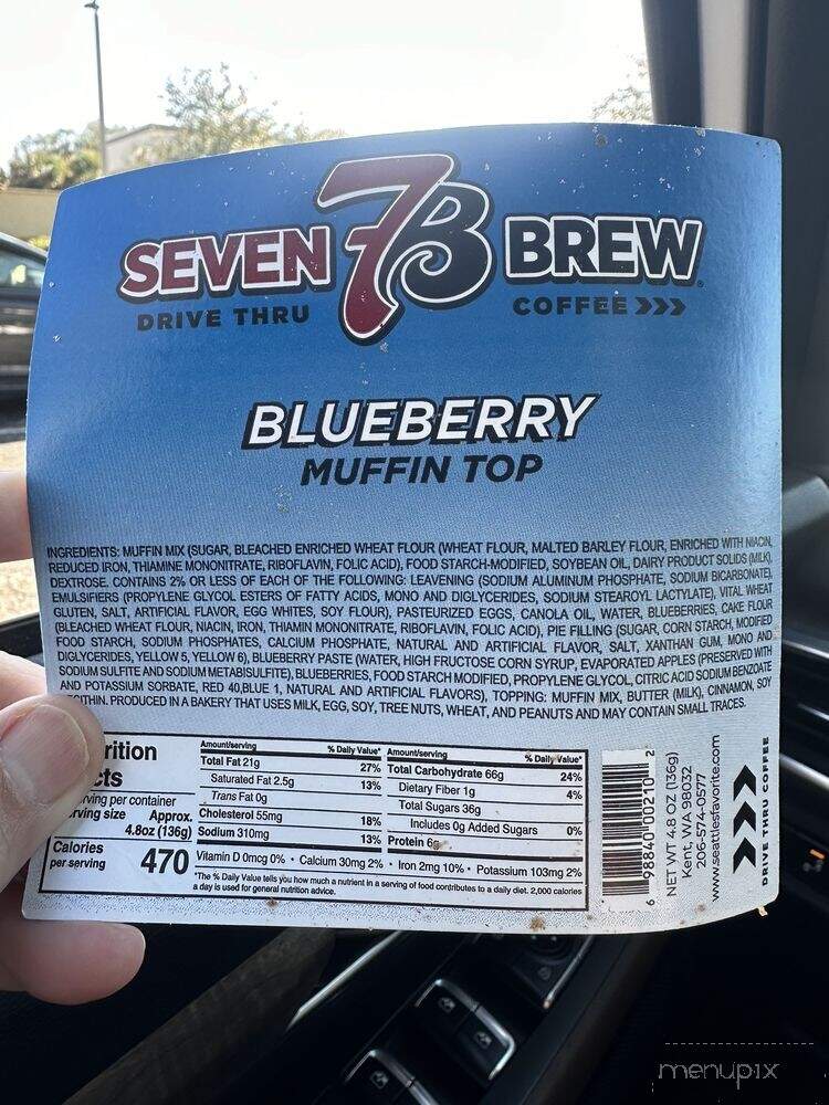 7 Brew Coffee - Fernandina Beach, FL menu_pic
