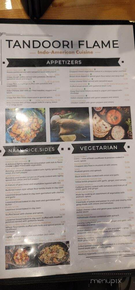 Tandoori Flame - Modesto, CA menu_pic