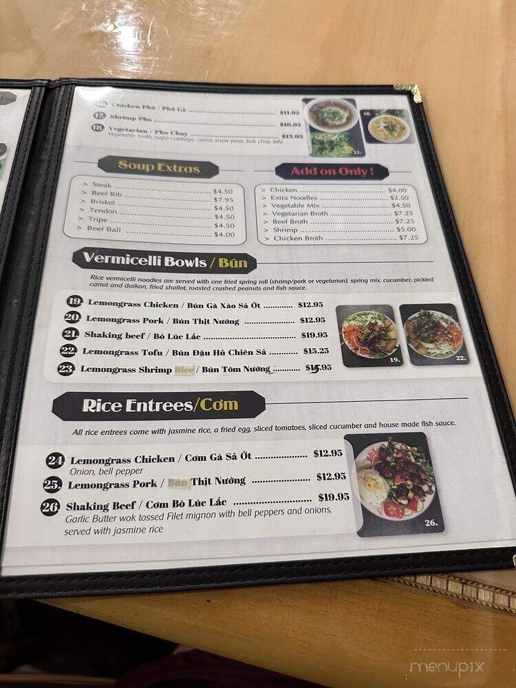 Pho 46 - Hollywood, FL menu_pic