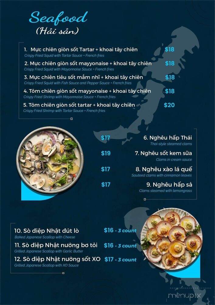 Saigon Texas - Garland, TX menu_pic