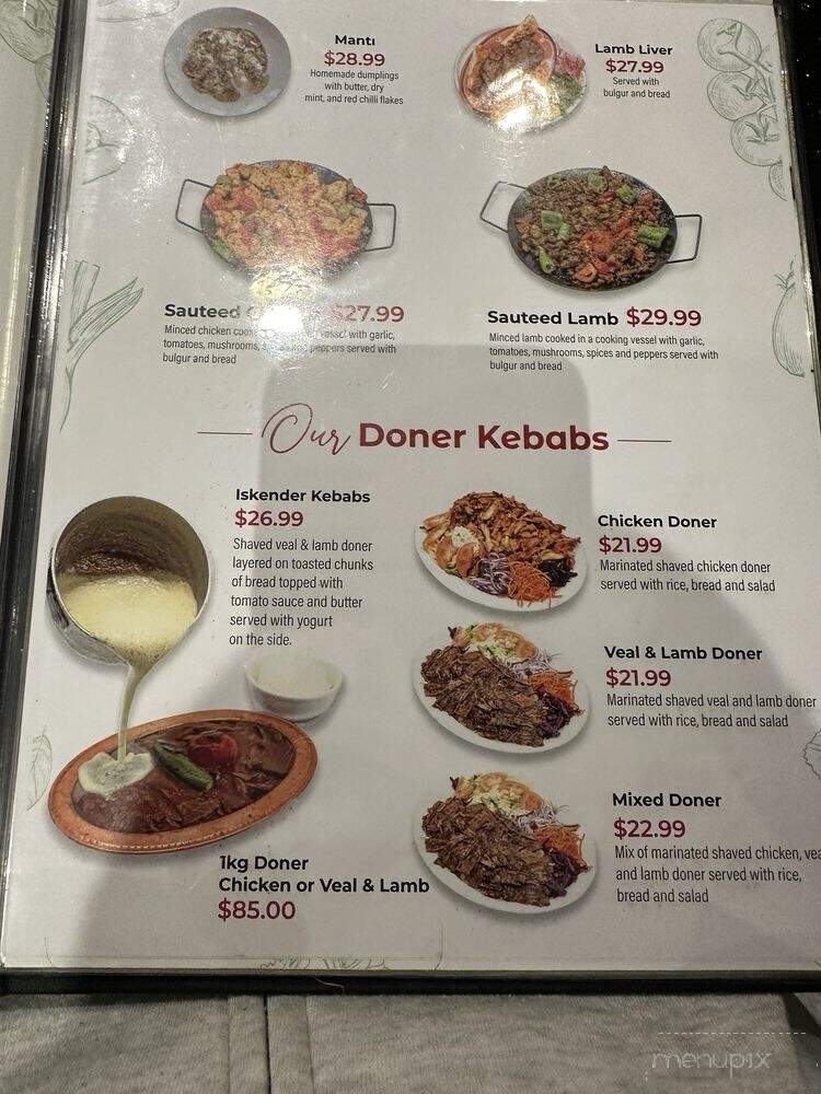 Kebab 49 - Vaughan, ON menu_pic
