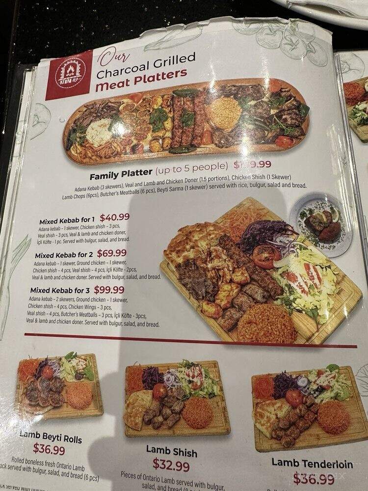 Kebab 49 - Vaughan, ON menu_pic