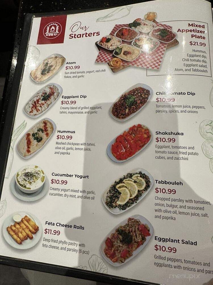 Kebab 49 - Vaughan, ON menu_pic