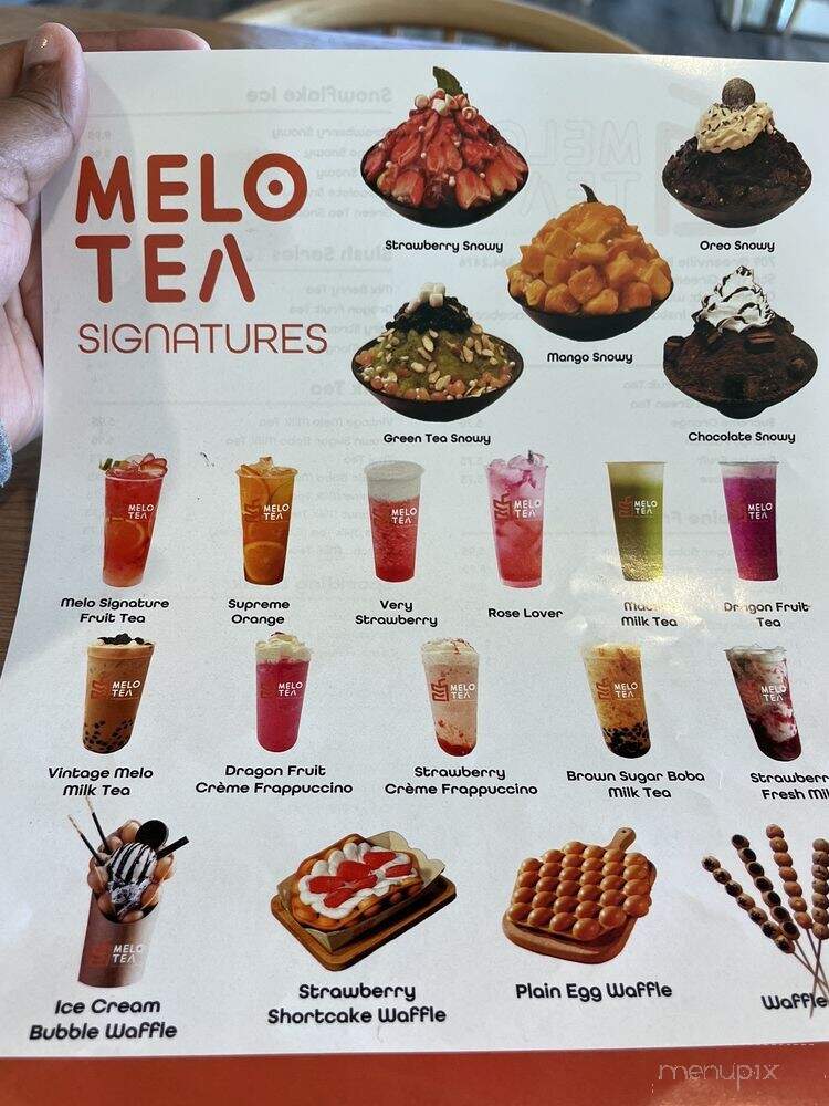 Melotea - Greenville, NC menu_pic