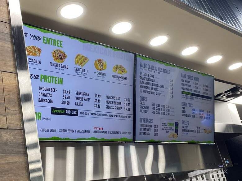 Bubbakoo's Burritos - Cincinnati, OH menu_pic
