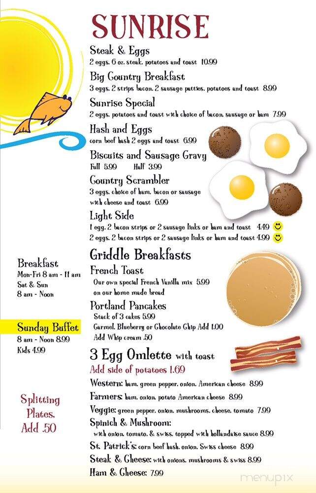 Riversedge Grill - Portland, MI menu_pic