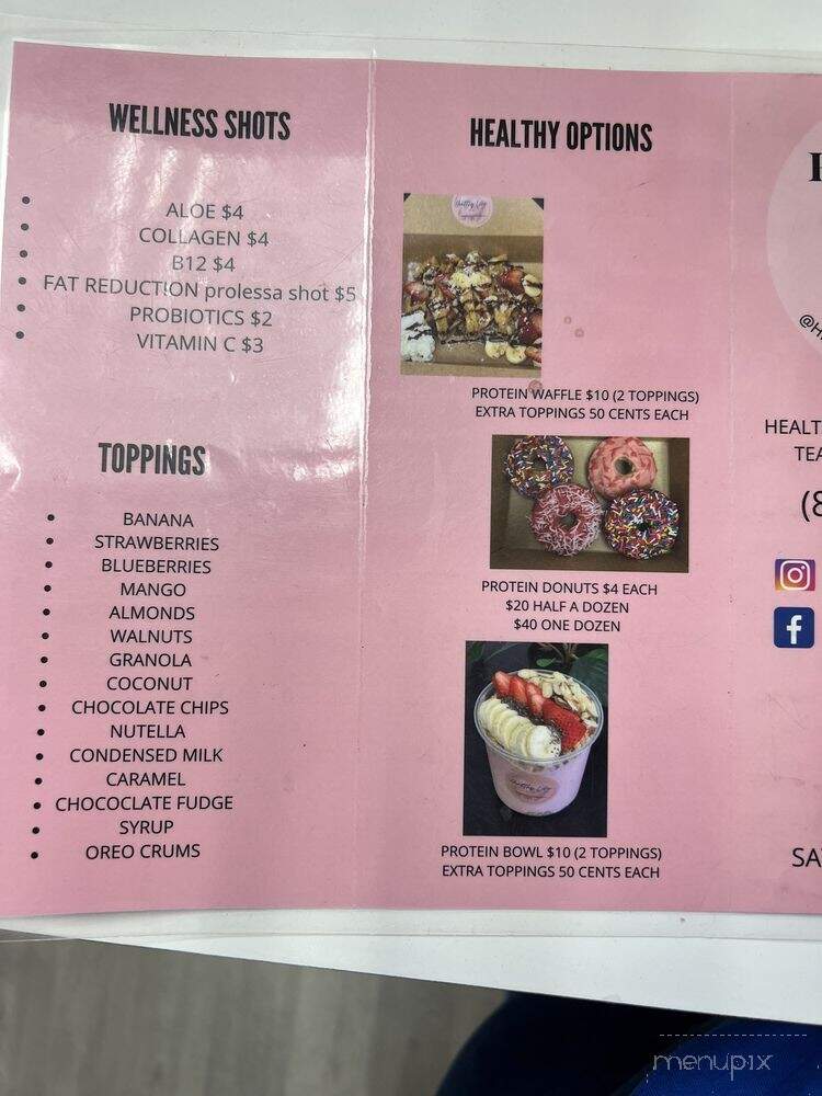 Healthy LIVIN Spot - San Fernando Valley, CA menu_pic